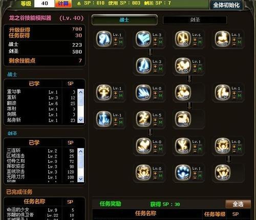 游戏攻略技能点的探索（揭秘游戏攻略的成功密码）