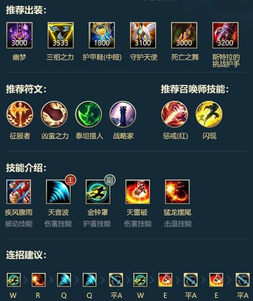 《英雄联盟抗打最强英雄出装攻略》（提升游戏胜率，打造无敌防线！）