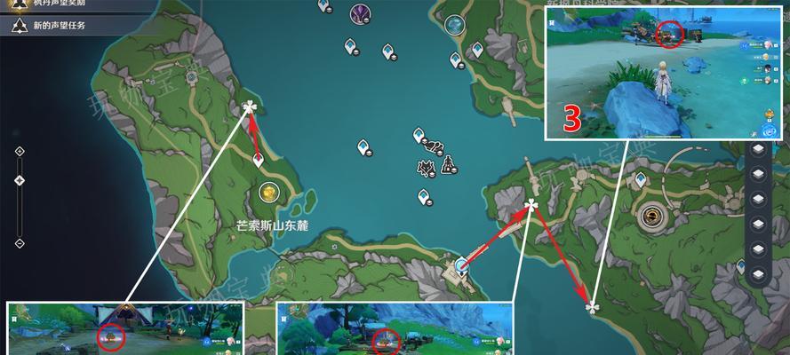 《原神攻略宝箱攻略大全图》（从开箱技巧到宝箱位置一应俱全）