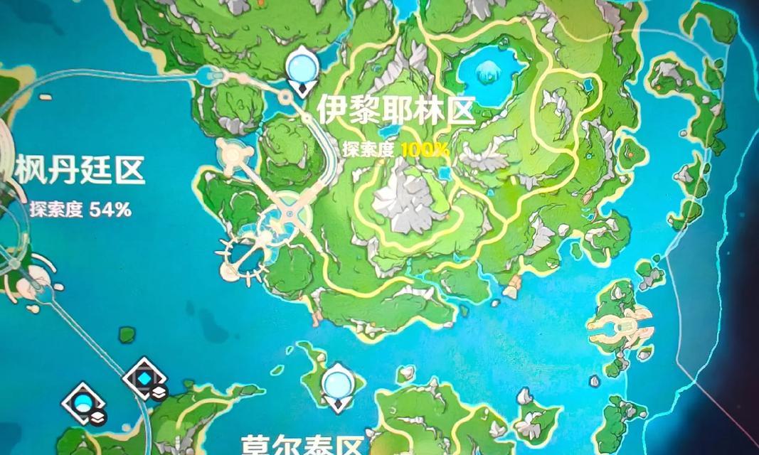 原神高能地图攻略（发现秘密寻宝路线、解锁隐藏任务，掌握最强装备法宝！）